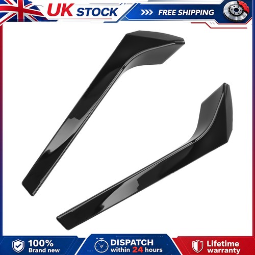 Gloss black spoiler side wing - gloss,